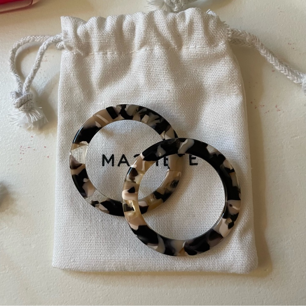 Machete Large Circle Earrings